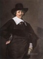 Portrait Of A Standing Man Dutch Golden Age Frans Hals